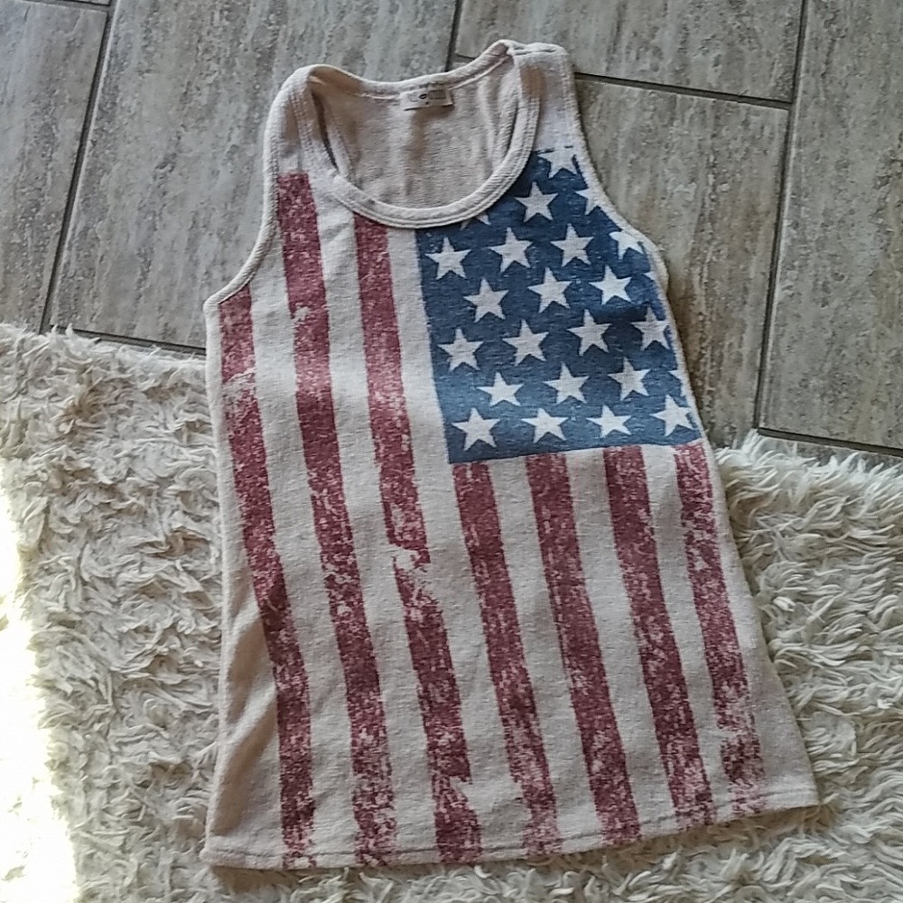 Free Kisses / Knit Tank Size Med.